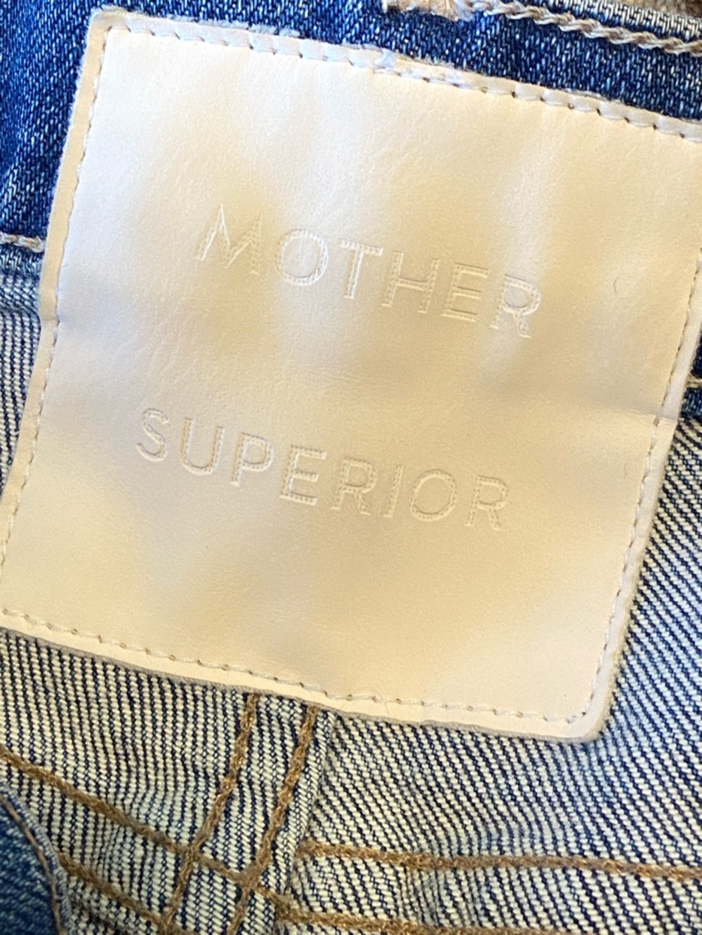 MOTHER SUPERIOR SCRAPPER CUFF ANKLE FRAY RUNNING W/ SCISSORS Button fly Size 27 - Picture 7 of 15